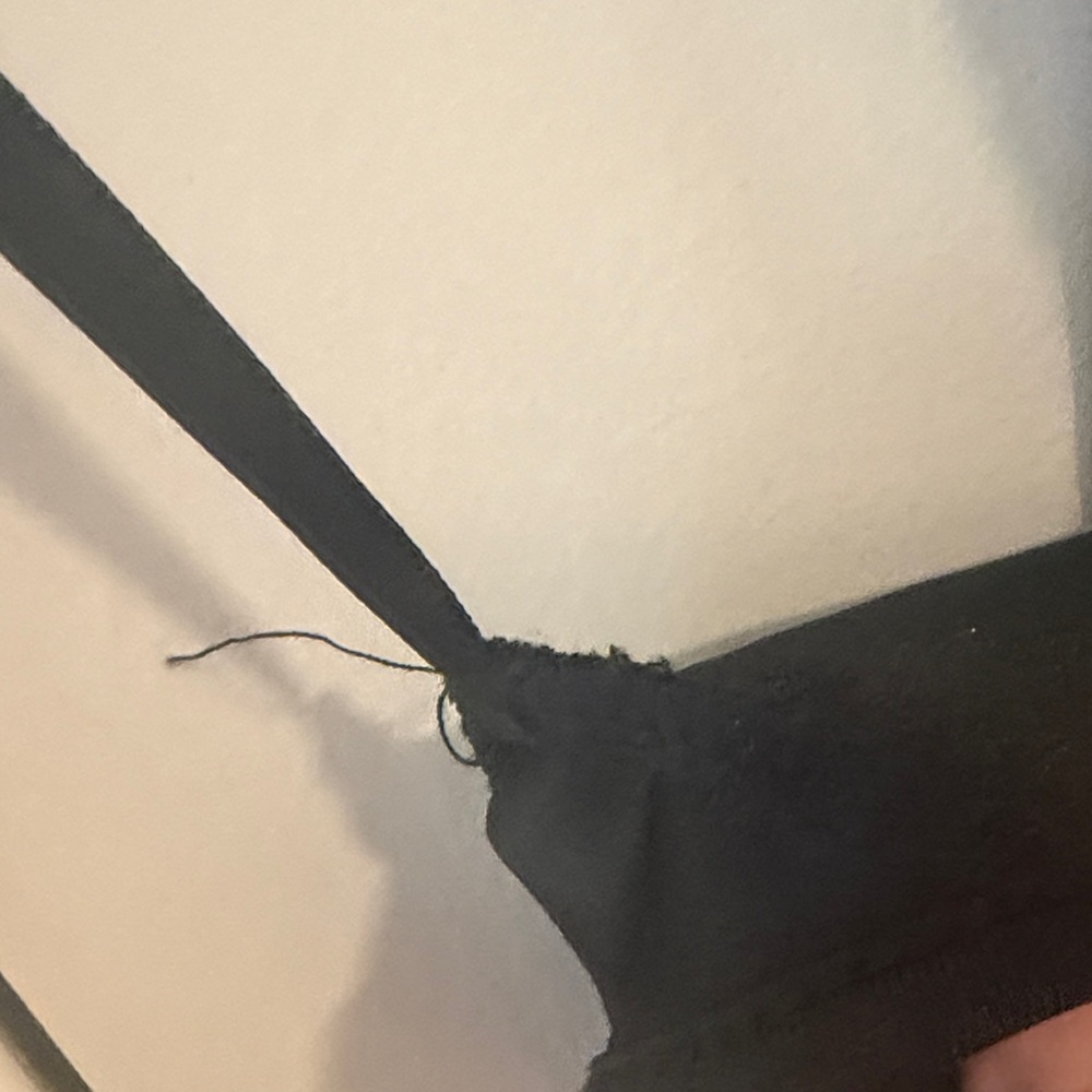 Black Halter-Style Romper with Deep Scoop Back - Picture 3 of 3